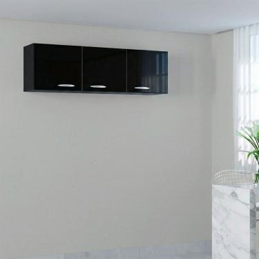 Imagem de Armario Aereo 120cm Cristal para Cozinha ou Lavanderia Poquema