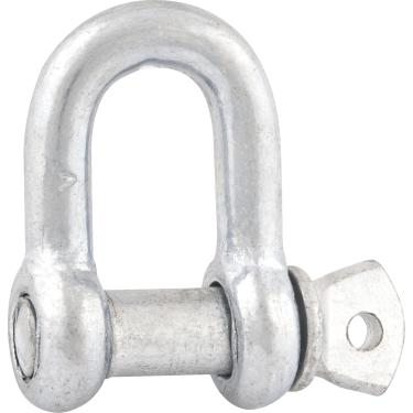 Imagem de Manilha Para Cabo De Aço 3/4  Reta Leve Pino Reforçado Galva