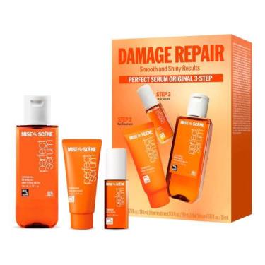 Imagem de Mise en Scène Mini Kit Trio Damage Repair Perfect Serum Original 3-Ste