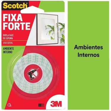 Imagem de Fita Dupla Face Fixa Forte Espuma 3M 19MM X 1,5M