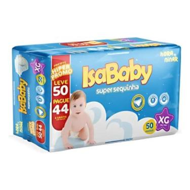 Imagem de Fralda Isababy Hiper Super Sequinha XG 50un