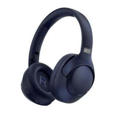 Imagem de Fone de Ouvido Bluetooth QCY H3 ANC, Cancelamento de Ruído Ativo Headphone com Microfone - Azul-Unissex