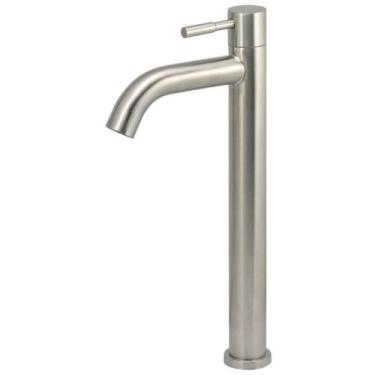 Imagem de Torneira De Mesa Alta Steel Inox 1-4 De Volta Para Lavatório 9505 - 77