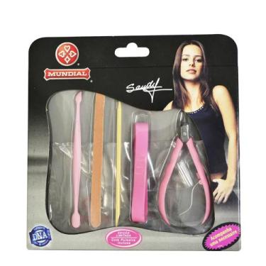 Imagem de Jogo de Manicure Sandy Edição Limitada com Necessaire e Pulseira Inclu