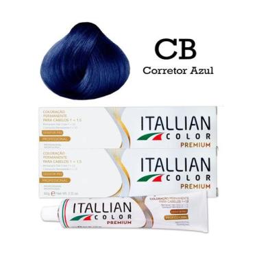 Imagem de 2 Unidades Coloração Itallian Color CB Corretor Azul - Itallian Hairte