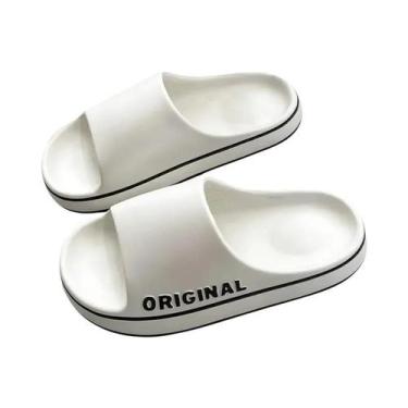 Imagem de Chinelos De Praia Femininos Em Cores Sólidas Feslishoet Antiderrapante