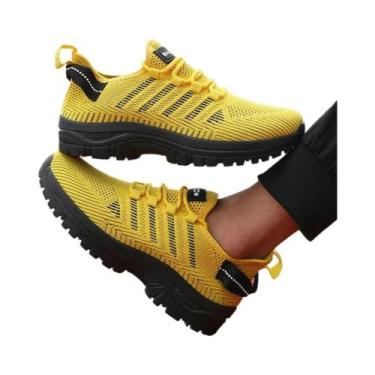 Imagem de Tênis Casuais Masculinos Respiráveis Em Malha Confortáveis Para Caminh