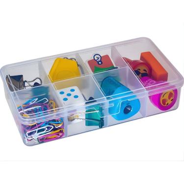 Imagem de Box Organizador g para Armazenar Roupas e Brinquedos em Plástico Empilhável para Closet...