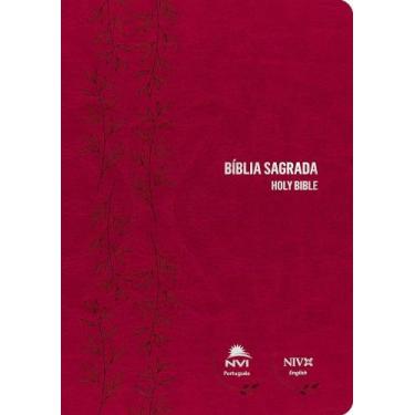 Imagem de Bíblia NVI Português/inglês - Capa Luxo - Rosa - Vida, 3
