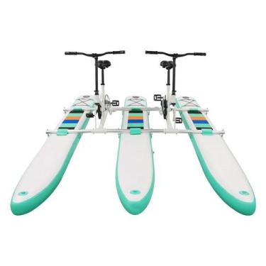Imagem de Bicicleta Aquatica Pedalinho Inflavel Pedal Praia Mar Rio Lago Passeio