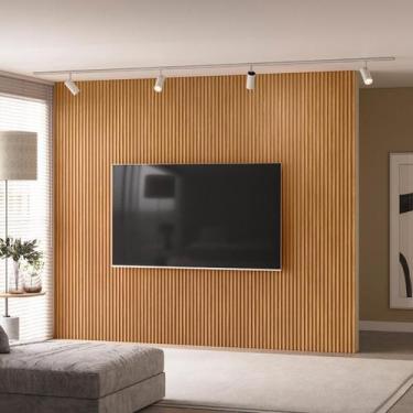 Imagem de Painel Ripado Modular 3 metros Linea Brasil, Nature Fosco