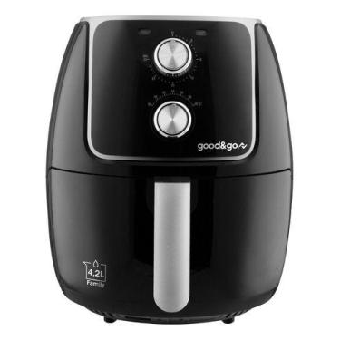 Imagem de Fritadeira Elétrica Airfryer 4,2 Litros Good&go 1400w 127v, Preto, 110