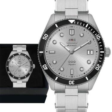Imagem de Relógio Orient Masculino Automático Sport Sea Original Prata