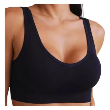 Imagem de Top Com Bojo Removível Sem Costura Touch+ Lupo - 41902, Preto, P