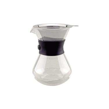 Imagem de Cafeteira De Vidro Com Coador Em Aço Inox 400 Ml Tramontina 61764/060
