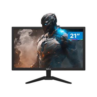 Imagem de Monitor 75Hz HD 5ms BRX Office MBRX21BK 21" LED HDMI, 21"