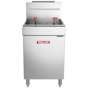 Imagem de Fritadeira a Gás GLP LG500-2B 150000 BTU-H Zona Fria Inox Hobart Brasil