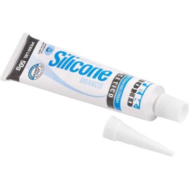 Imagem de Adesivo Selante Tekbond 22004001202 Vedação de Vidros Cura Acética Branco 50G