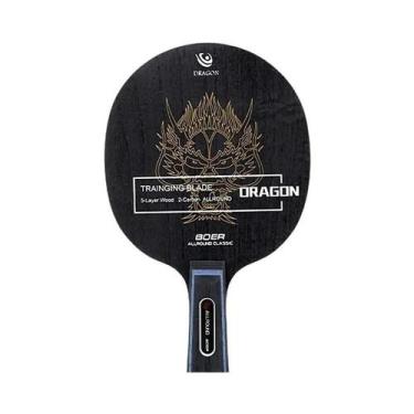 Imagem de Raquete De Tênis De Mesa DRAGON 5 plus 2 Em Madeira De Bétula E Ayous 