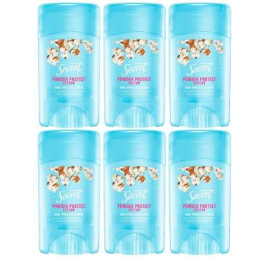 Imagem de Desodorante em Gel Antitranspirante Secret Power Protect Algodão 45g C