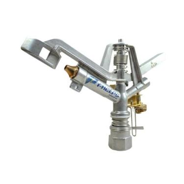 Imagem de Aspersor de Irrigação Canhão Setorial Metal 3.000 L/h - 19m - PHELPS M