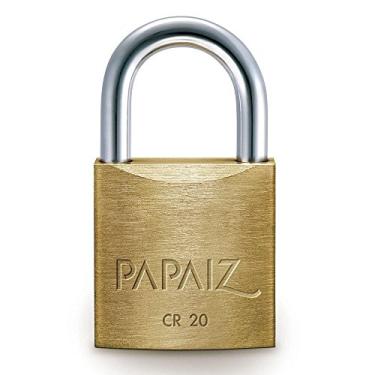 Imagem de Cadeado 20Mm 10X1, Papaiz 462510, Dourado