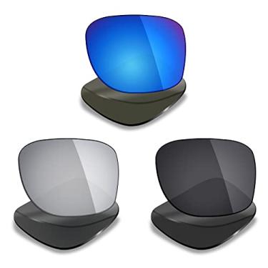 Imagem de 3 pares de lentes polarizadas de substituição Mryok para óculos de sol Oakley Holbrook – Opções