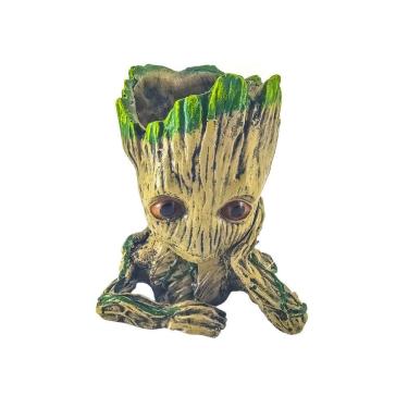 Imagem de Enfeite de Resina Groot para Suculenta Fragata Ornamentos