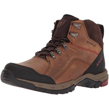 Imagem de ARIAT Skyline Mid impermeável masculina, Marrom envelhecido, 38