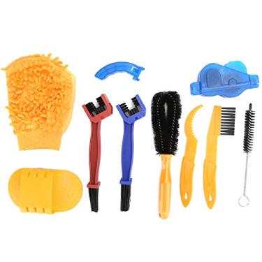 Imagem de Ferramenta de limpeza de bicicleta, kit de limpeza de ciclismo limpador de corrente de bicicleta para bicicleta