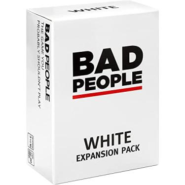 Imagem de BAD PEOPLE - Pacote de expansão branco – The Savage Party Game You Provavelmente Shouldn't Play (100 novas cartas de pergunta)