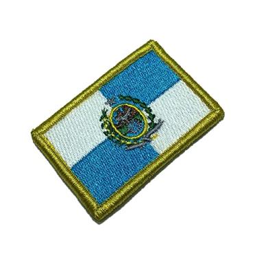 Imagem de BE0136V11 Bandeira Rio de Janeiro Bordado Fecho Contato