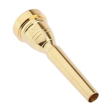 Imagem de Generic 3C Brass Booster Trumpet Bocal Cone para Instrumentos Musicais Accs Dourado