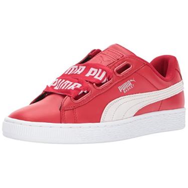 Imagem de PUMA Tênis unissex adulto Basket Heart NS Wn, Toreador-puma branco, 5.5