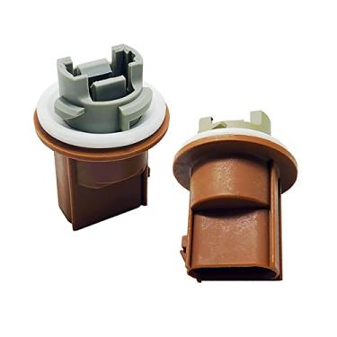 Imagem de DSkoiph 2 x soquetes de luz de seta com soquetes de luz traseira de estacionamento compatíveis com Ford Focus Fusion Ranger F150 F250 F350 Super Duty