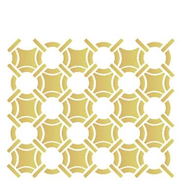 Imagem de Stencil de Acetato para Pintura OPA 14 x 14 cm - 2011 Estamparia Anéis