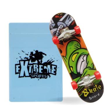 Imagem de Skate de dedo com Rampa Brinquedo Radical Presente Fingerboard Brinquedo para Menino presente para crianças
