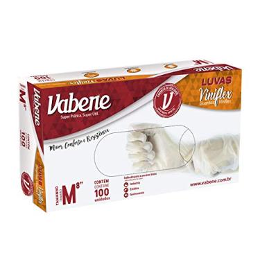 Imagem de Luva Viniflex Translucida sem pó Tam. M 100und/cart, Vabene