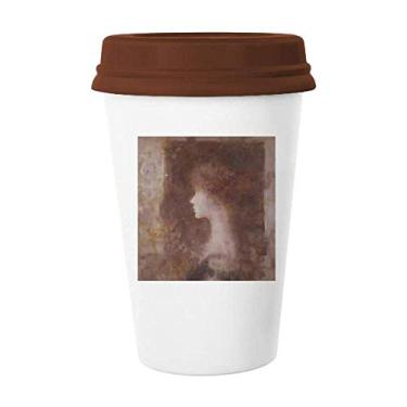 Imagem de Caneca de pintura a óleo Nocturnes No. 3 XJJ Caneca de cerâmica para copo de café