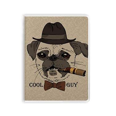 Imagem de Diário de capa macia estilo britânico para cães e cigarros
