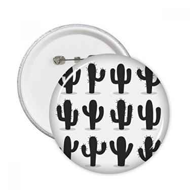 Imagem de Contorno de cacto, padrão de suculentas, plantas, alfinetes, emblema, botão, acessórios, decoração, 5 peças