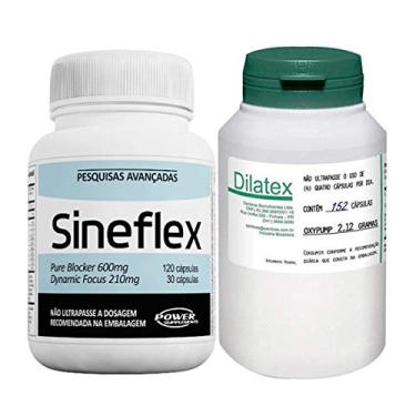 Imagem de Kit Sineflex 150 Cáps + Dilatex Extra Pump 152 Cáps - Power Supplements Power Supplements