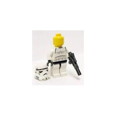 Imagem de Lego Stormtrooper Star Wars Classic Yellow Head 1st Version 7201