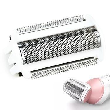 Imagem de BRL136 Cabeças de substituição para barbeador elétrico Philips Beauty Lady série 6000 cabeça de substituição, BRL126 BRL146 Folha de substituição de depilação úmida e seca para mulheres