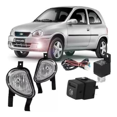 Imagem de Kit Farol De Milha Corsa 00 a 10 Classic Hatch Pick Up Wind