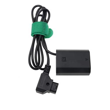 Imagem de HangTon Bateria falsa D-tap para NP-FZ100 para Sony Alpha A7CR, A7C II, A7C, A9 II, A6700 ZV-E1, A7R IV, A1, A7R V, A7S III, FX30 FX3, A7 IV, A7 III, A6600, A7R III, A7s A9 A9 A7 9R A9S Câmera