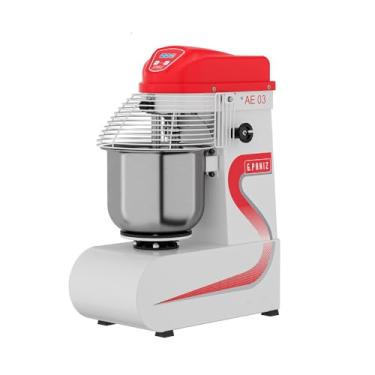 Imagem de Masseira Espiral Digital Fiorella AE-03 Epóxi - Bivolt 3 Velocidades 3Kgs de Massa Pronta - G.Paniz Bivolt Automático