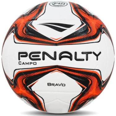 Imagem de Bola Penalty Campo Bravo Xxiv Branco-Laranja-Preto