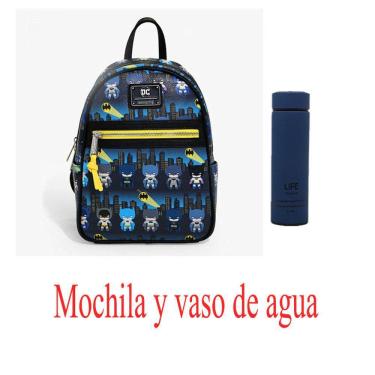 Imagem de IVYYE 1PCS Mochilas de lona moda Bolsas Escolares e 1 Água 