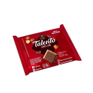 Imagem de Chocolate Talento Avelã 25G Embalagem Com 15 Unidades